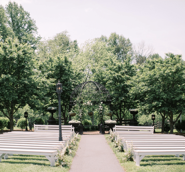 Wedding Ceremony at Stone Gables