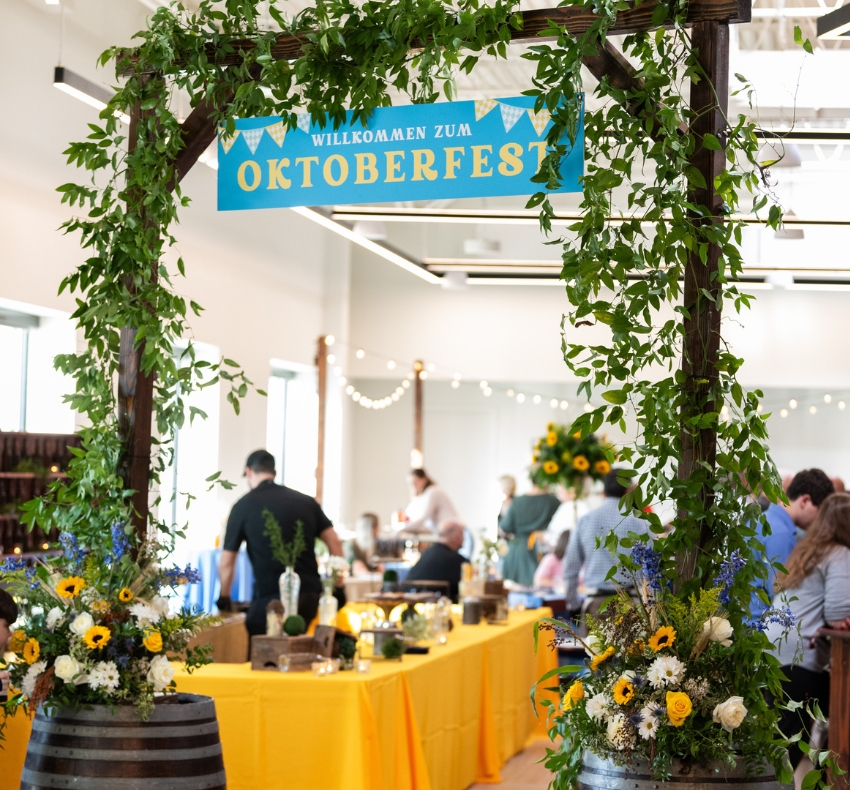 Oktober Fest Corporate floral and event design