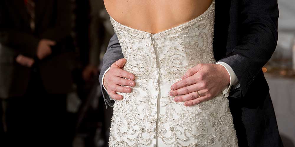 Elizabethtown Victorian Wedding Beaded Gown