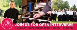 The JDK Group Now Hiring Catering Jobs Open Interviews Tuesday Sept. 20th