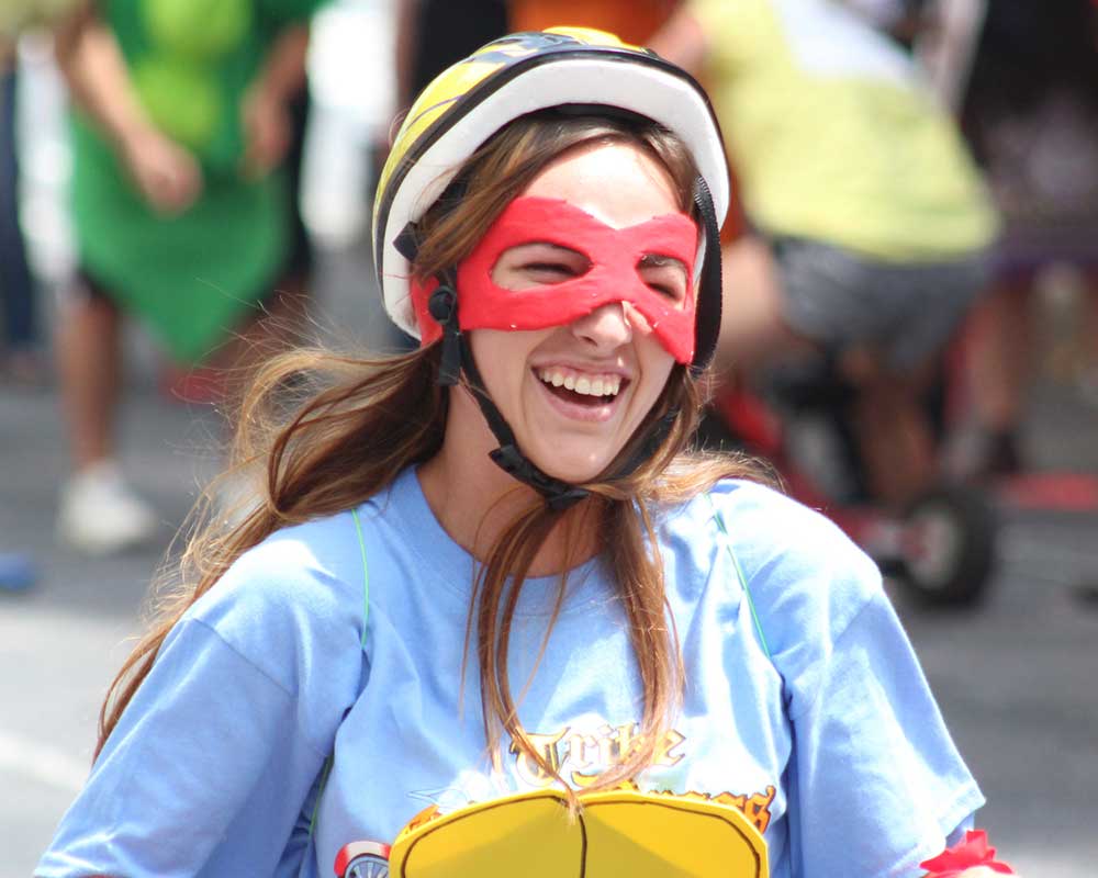 United Way Trike Race ninja turtle